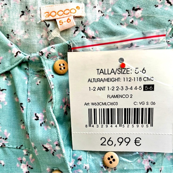 Gocco Girl Shirt Size 5-6 - Picture 7 of 7